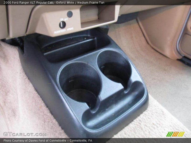 Oxford White / Medium Prairie Tan 2000 Ford Ranger XLT Regular Cab