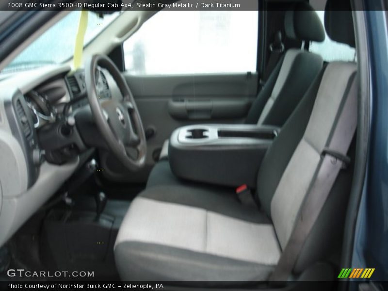 Stealth Gray Metallic / Dark Titanium 2008 GMC Sierra 3500HD Regular Cab 4x4