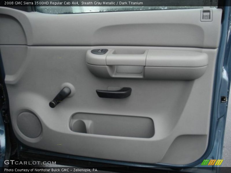 Stealth Gray Metallic / Dark Titanium 2008 GMC Sierra 3500HD Regular Cab 4x4