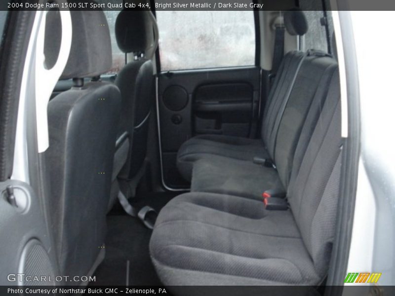 Bright Silver Metallic / Dark Slate Gray 2004 Dodge Ram 1500 SLT Sport Quad Cab 4x4