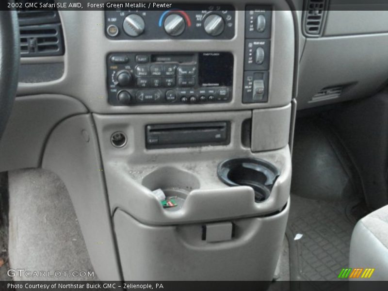 Forest Green Metallic / Pewter 2002 GMC Safari SLE AWD
