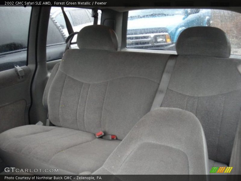 Forest Green Metallic / Pewter 2002 GMC Safari SLE AWD