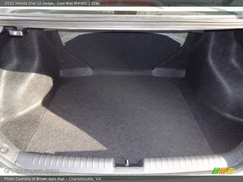 Cool Mist Metallic / Gray 2012 Honda Civic LX Sedan