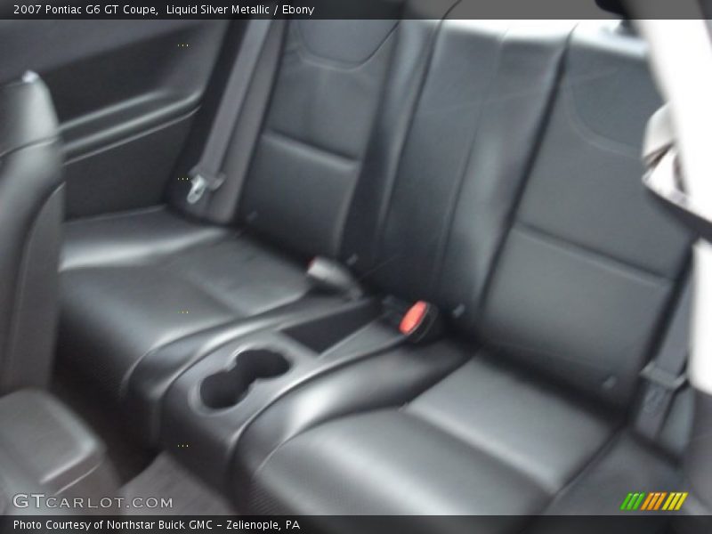 Liquid Silver Metallic / Ebony 2007 Pontiac G6 GT Coupe