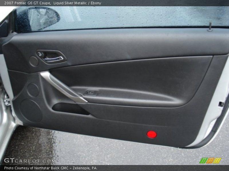 Liquid Silver Metallic / Ebony 2007 Pontiac G6 GT Coupe