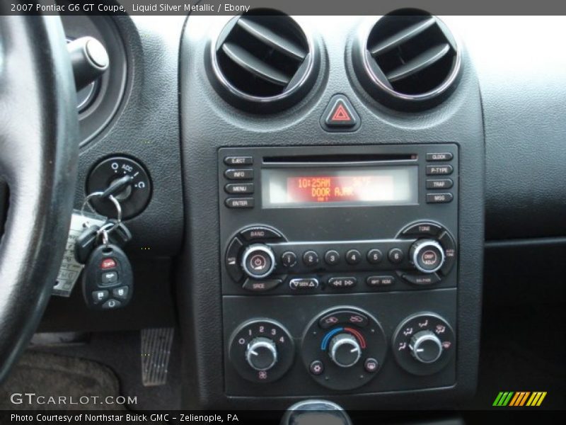 Liquid Silver Metallic / Ebony 2007 Pontiac G6 GT Coupe