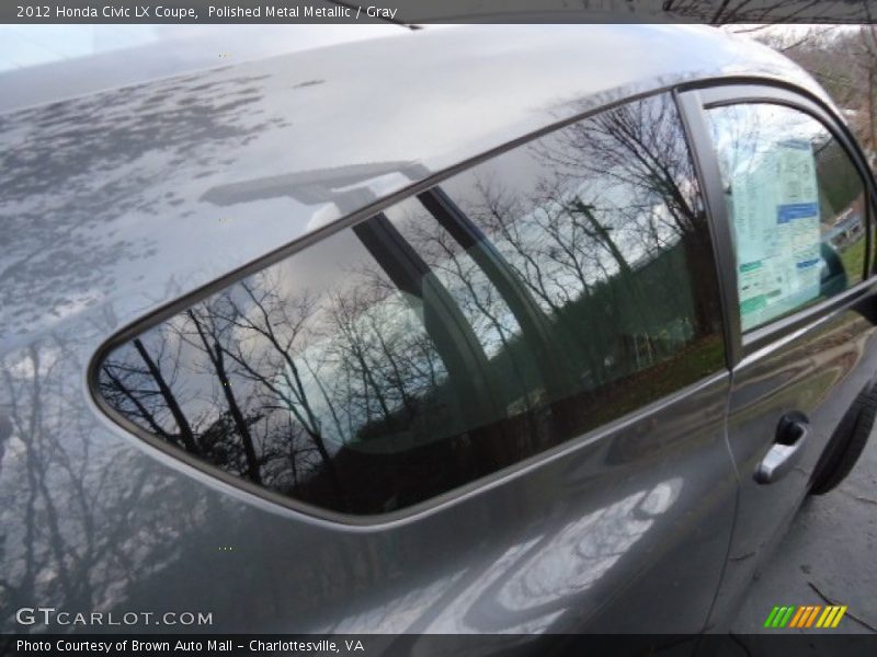 Polished Metal Metallic / Gray 2012 Honda Civic LX Coupe