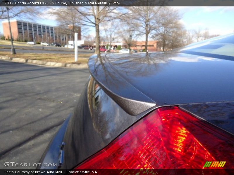 Polished Metal Metallic / Ivory 2012 Honda Accord EX-L V6 Coupe