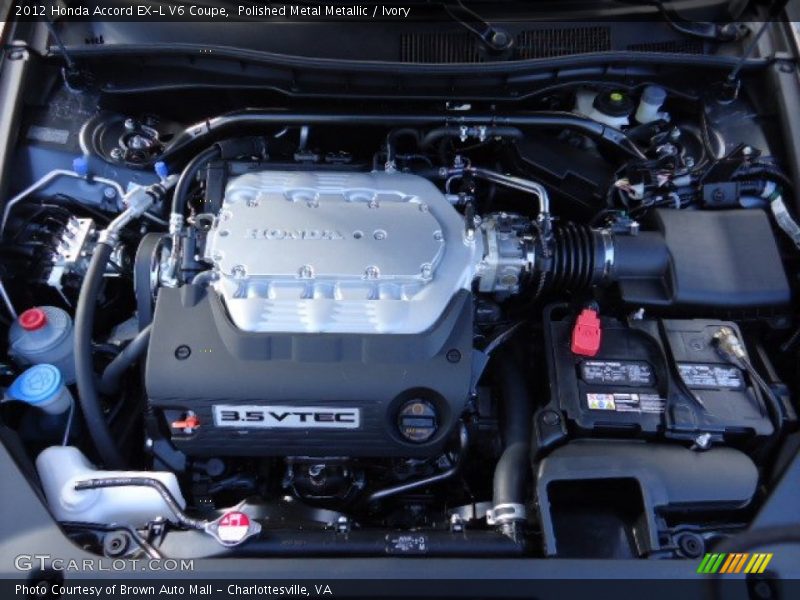 Polished Metal Metallic / Ivory 2012 Honda Accord EX-L V6 Coupe