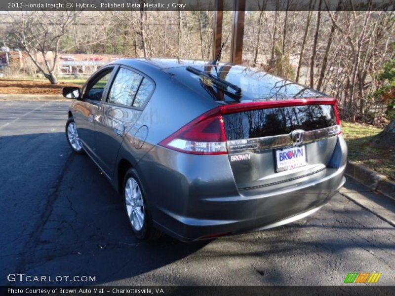 Polished Metal Metallic / Gray 2012 Honda Insight EX Hybrid