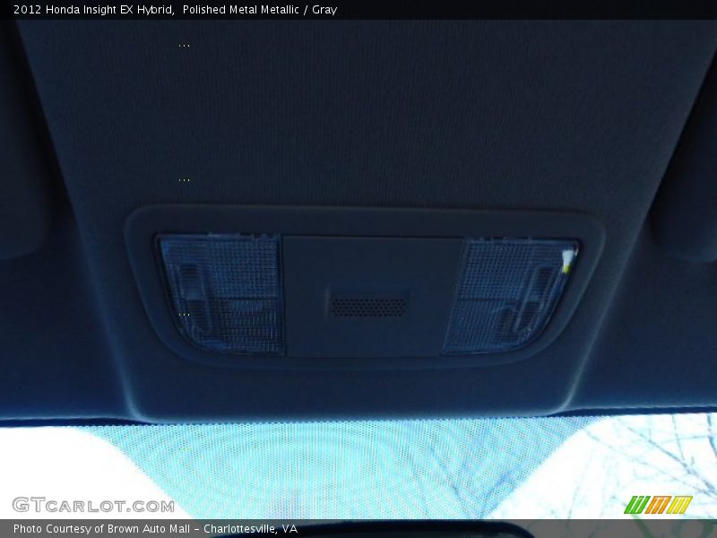 Polished Metal Metallic / Gray 2012 Honda Insight EX Hybrid