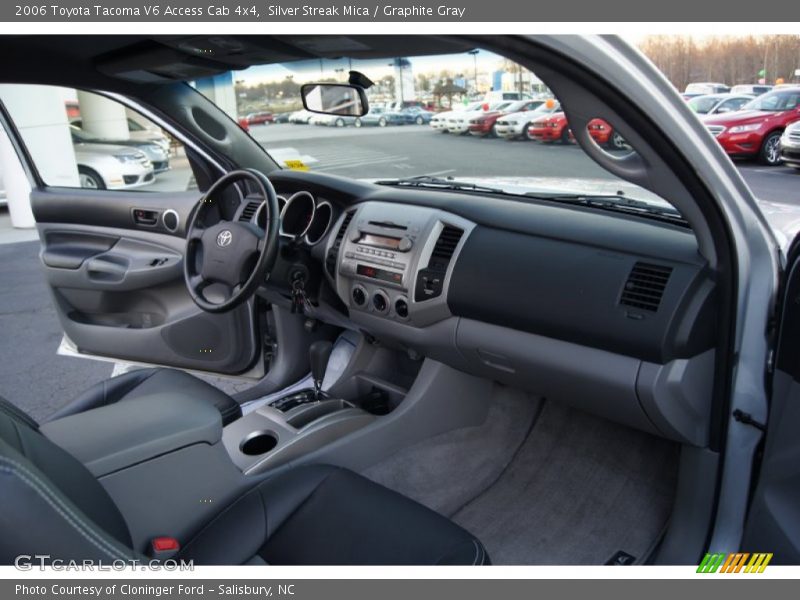 Silver Streak Mica / Graphite Gray 2006 Toyota Tacoma V6 Access Cab 4x4