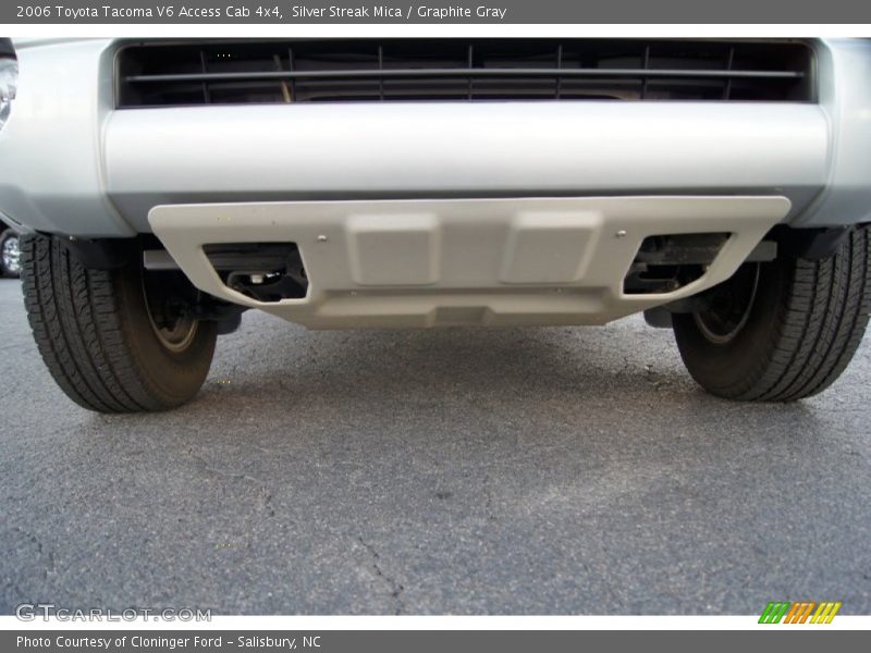 Silver Streak Mica / Graphite Gray 2006 Toyota Tacoma V6 Access Cab 4x4