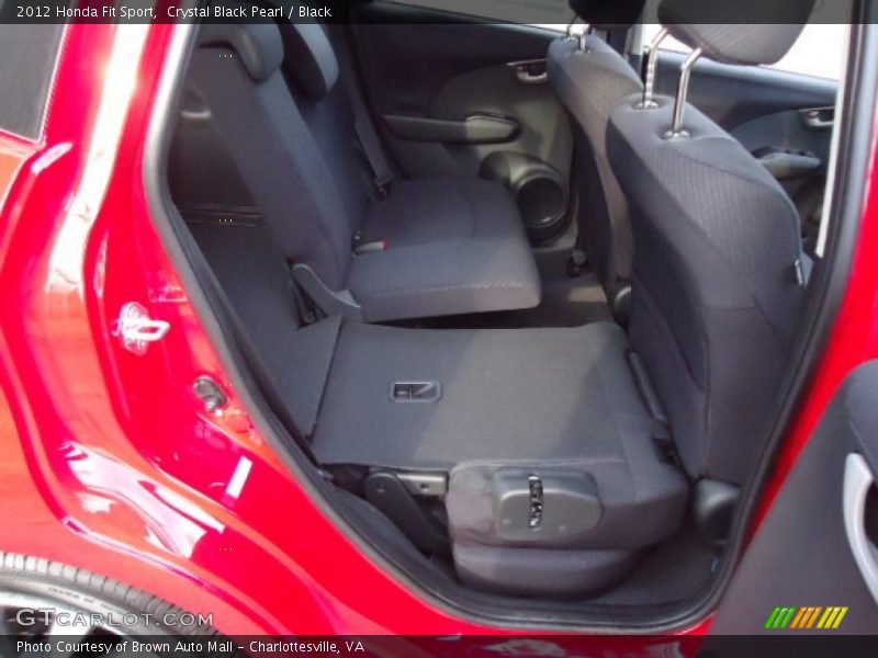 Crystal Black Pearl / Black 2012 Honda Fit Sport