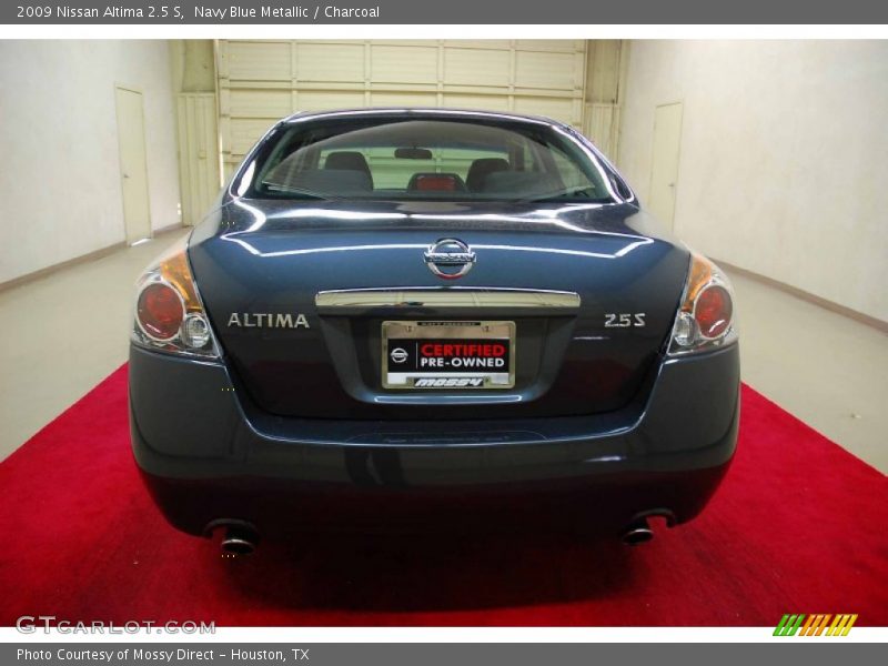 Navy Blue Metallic / Charcoal 2009 Nissan Altima 2.5 S