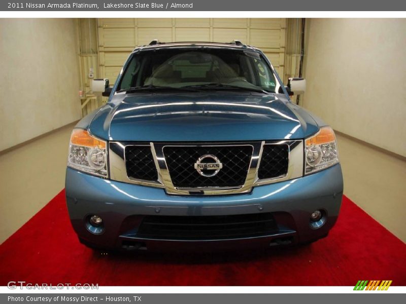 Lakeshore Slate Blue / Almond 2011 Nissan Armada Platinum