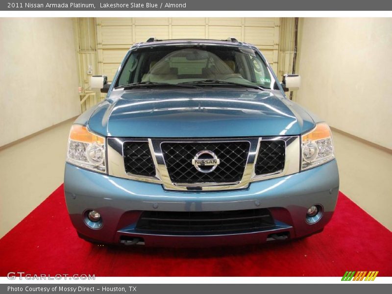 Lakeshore Slate Blue / Almond 2011 Nissan Armada Platinum
