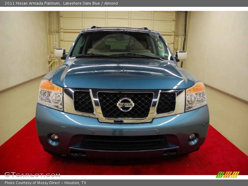 Lakeshore Slate Blue / Almond 2011 Nissan Armada Platinum