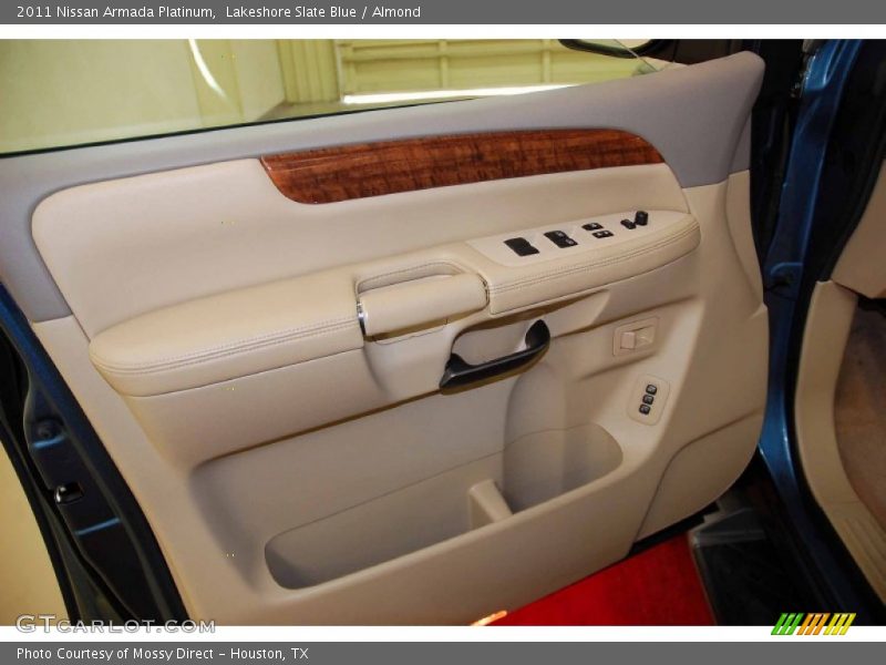 Lakeshore Slate Blue / Almond 2011 Nissan Armada Platinum