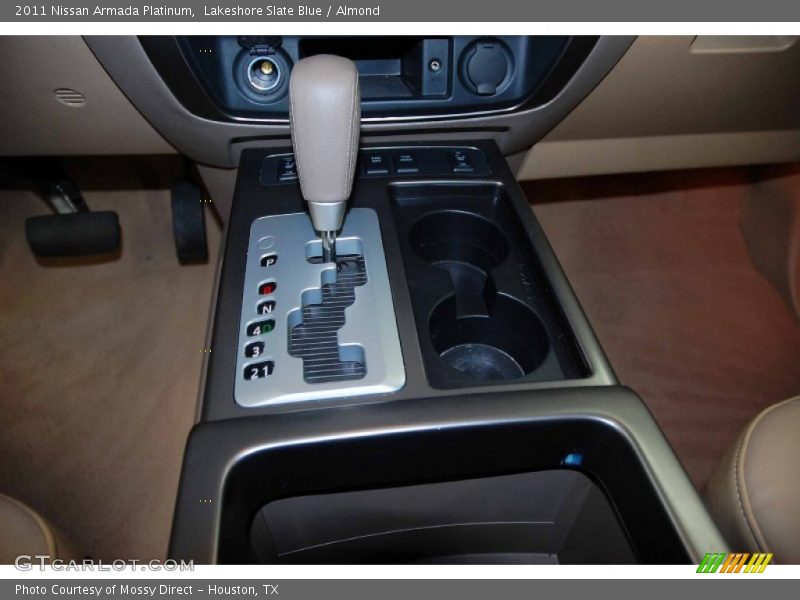 Lakeshore Slate Blue / Almond 2011 Nissan Armada Platinum
