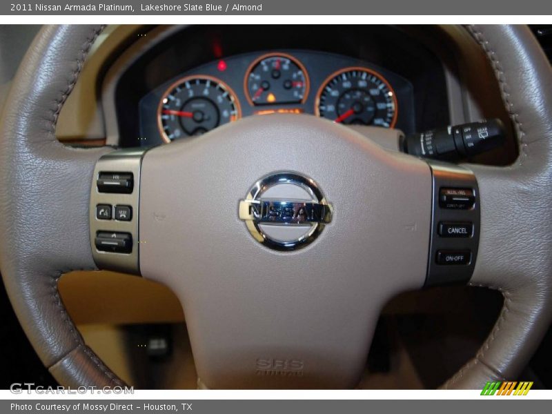 Lakeshore Slate Blue / Almond 2011 Nissan Armada Platinum