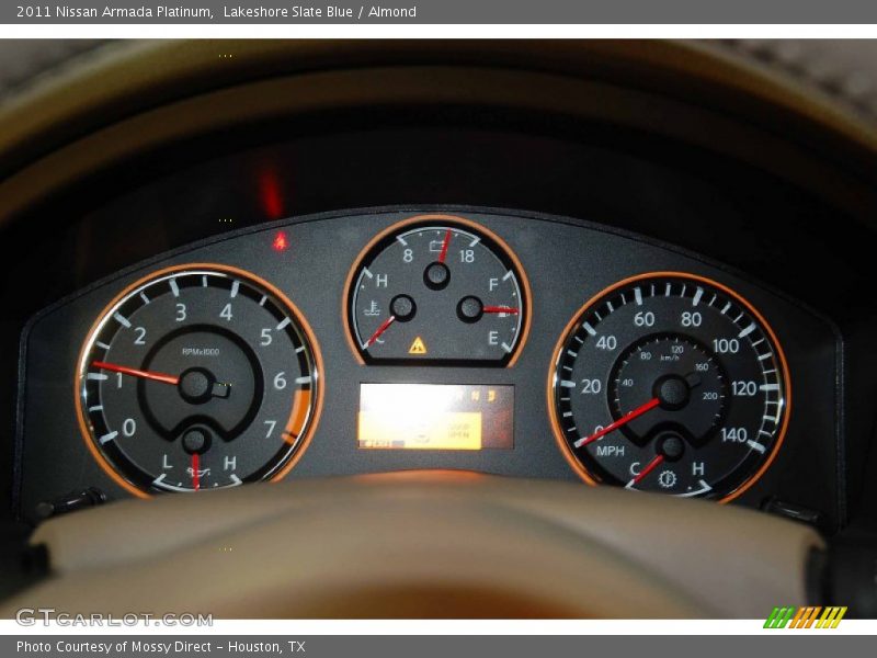 Lakeshore Slate Blue / Almond 2011 Nissan Armada Platinum