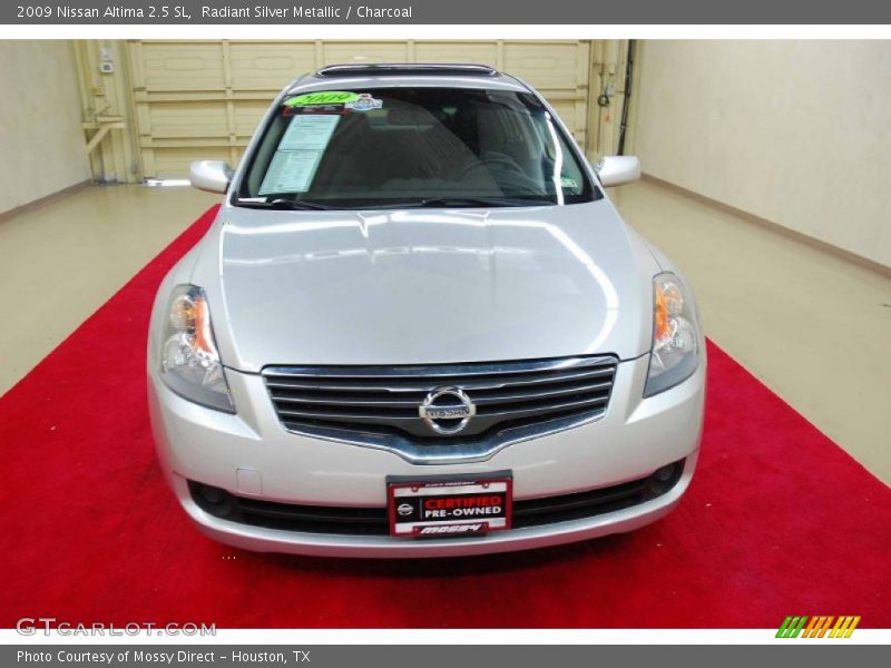 Radiant Silver Metallic / Charcoal 2009 Nissan Altima 2.5 SL