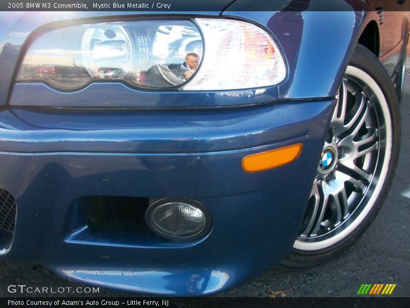 Mystic Blue Metallic / Grey 2005 BMW M3 Convertible