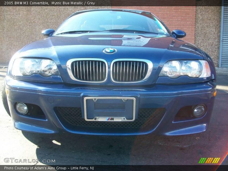 Mystic Blue Metallic / Grey 2005 BMW M3 Convertible