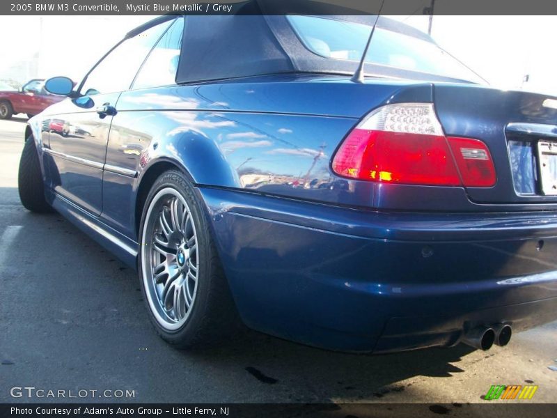 Mystic Blue Metallic / Grey 2005 BMW M3 Convertible