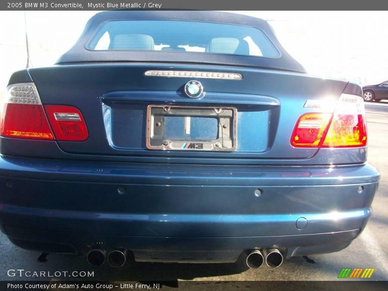Mystic Blue Metallic / Grey 2005 BMW M3 Convertible