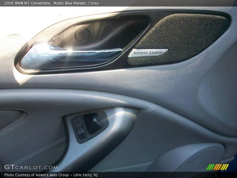 Mystic Blue Metallic / Grey 2005 BMW M3 Convertible