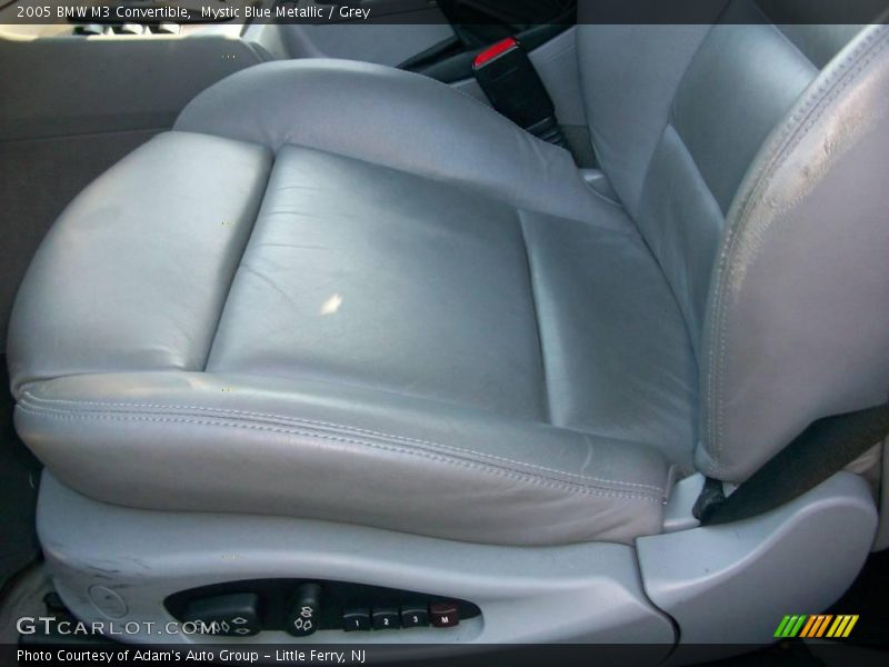 Mystic Blue Metallic / Grey 2005 BMW M3 Convertible