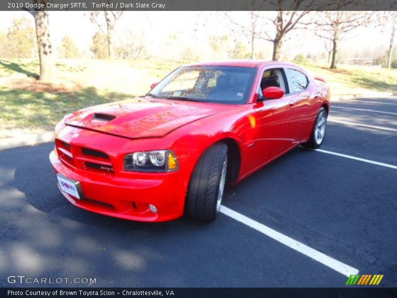 TorRed / Dark Slate Gray 2010 Dodge Charger SRT8