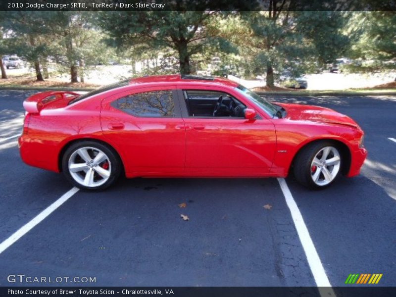 TorRed / Dark Slate Gray 2010 Dodge Charger SRT8