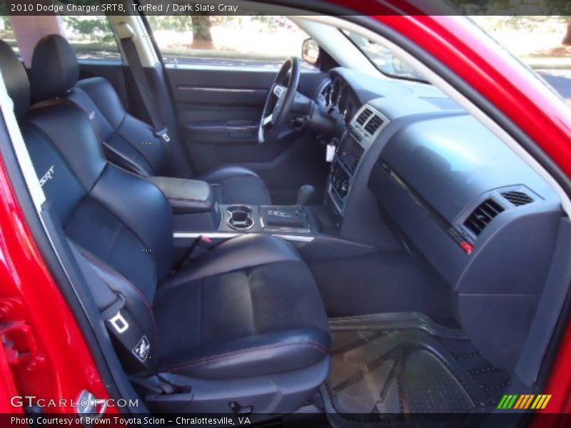 TorRed / Dark Slate Gray 2010 Dodge Charger SRT8
