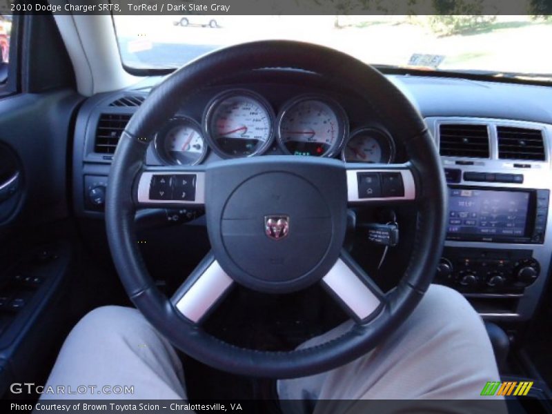 TorRed / Dark Slate Gray 2010 Dodge Charger SRT8
