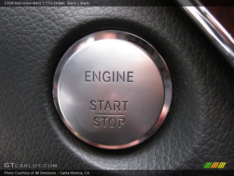Controls of 2008 S 550 Sedan