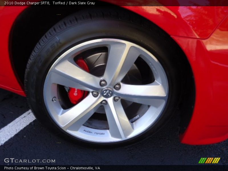 TorRed / Dark Slate Gray 2010 Dodge Charger SRT8