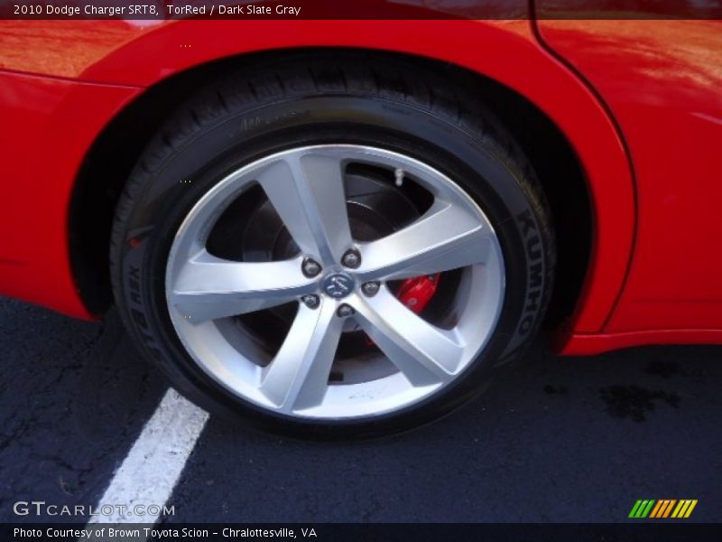 TorRed / Dark Slate Gray 2010 Dodge Charger SRT8