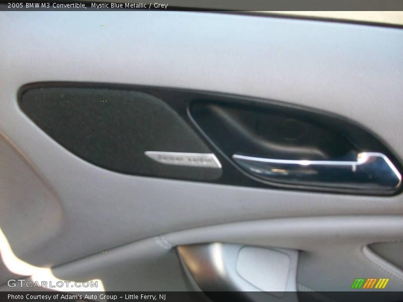 Mystic Blue Metallic / Grey 2005 BMW M3 Convertible