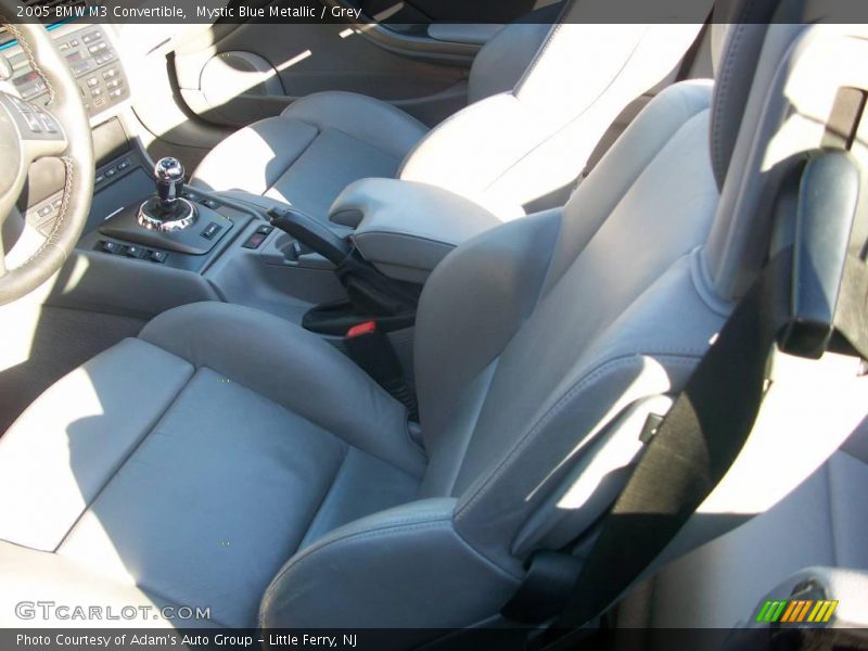 Mystic Blue Metallic / Grey 2005 BMW M3 Convertible