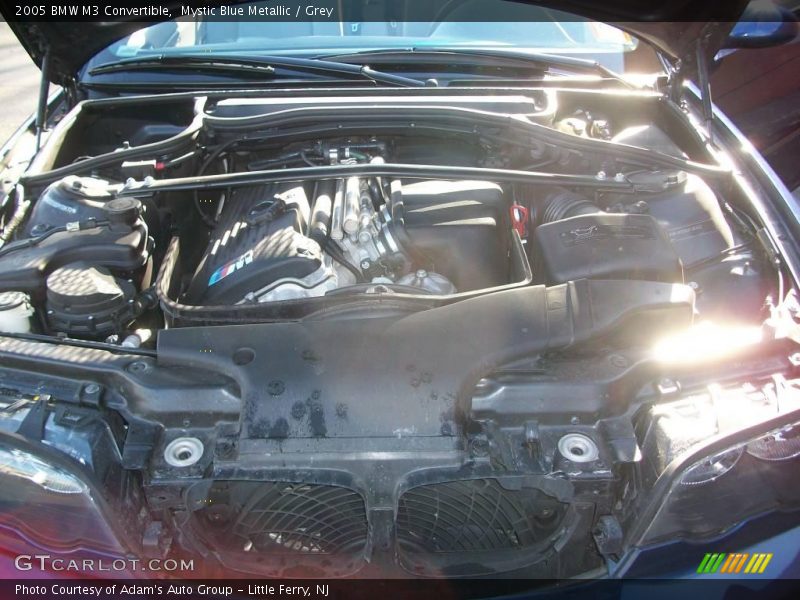 Mystic Blue Metallic / Grey 2005 BMW M3 Convertible