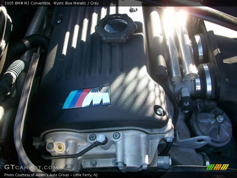 Mystic Blue Metallic / Grey 2005 BMW M3 Convertible