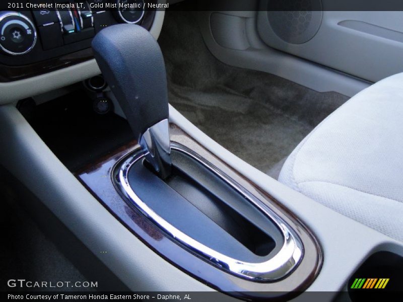 Gold Mist Metallic / Neutral 2011 Chevrolet Impala LT