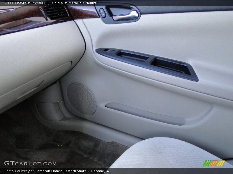 Gold Mist Metallic / Neutral 2011 Chevrolet Impala LT
