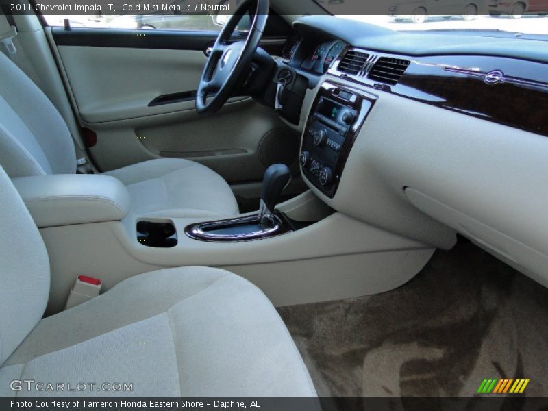 Gold Mist Metallic / Neutral 2011 Chevrolet Impala LT