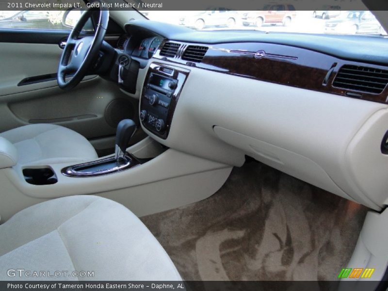 Gold Mist Metallic / Neutral 2011 Chevrolet Impala LT