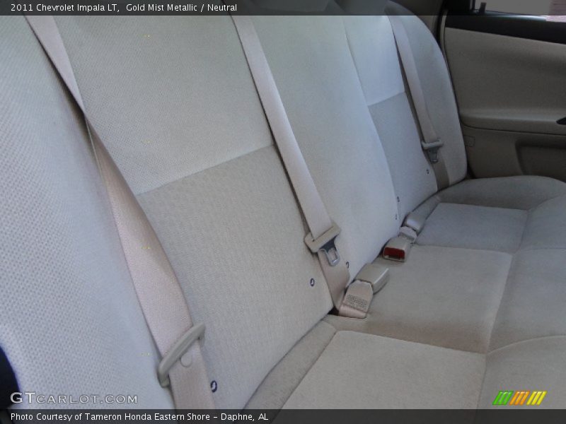 Gold Mist Metallic / Neutral 2011 Chevrolet Impala LT