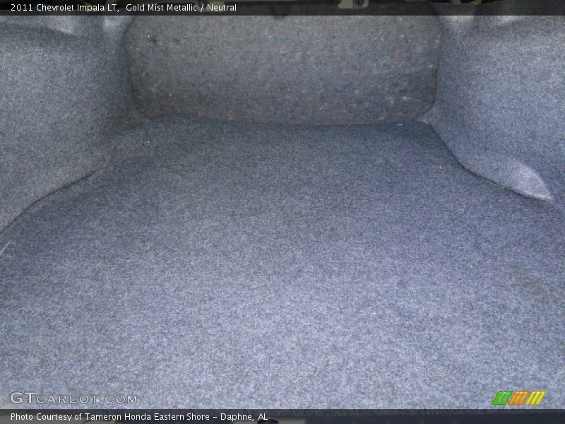 Gold Mist Metallic / Neutral 2011 Chevrolet Impala LT